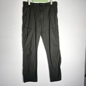 Wrangler Dark Grey Cargo Pants Men Size 32 x 30